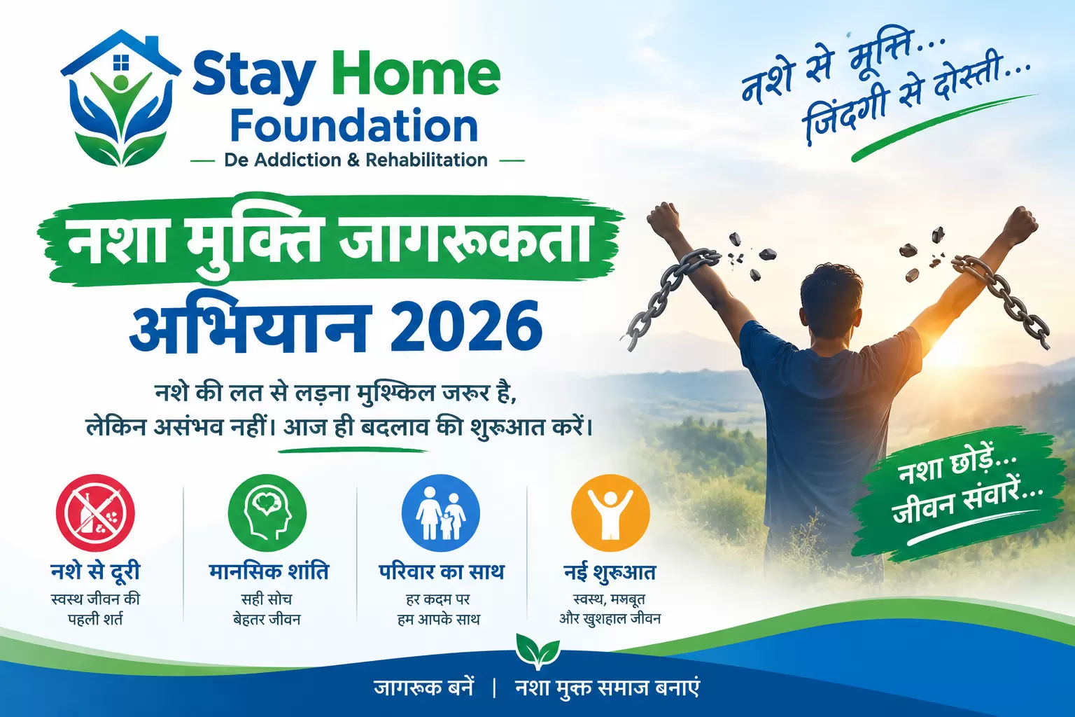 शाहबाजपुर गुजर नशा मुक्ति जागरूकता और परिवार सहायता